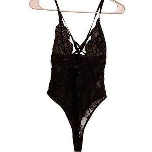 Black Lace Bodysuit